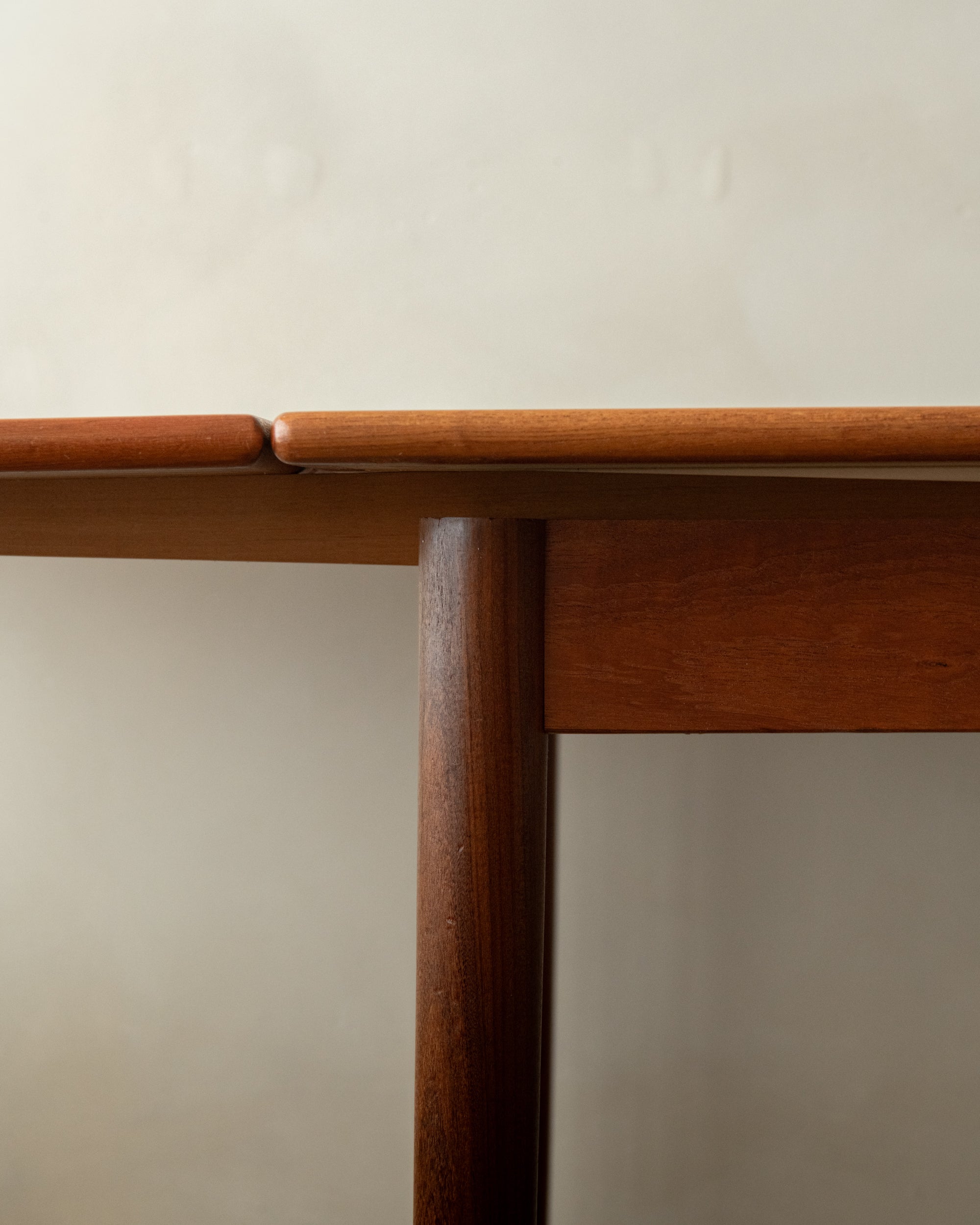 Danish Modern Teak Extendable Dining Table Model 24 by Ansager Møbler, 1960s