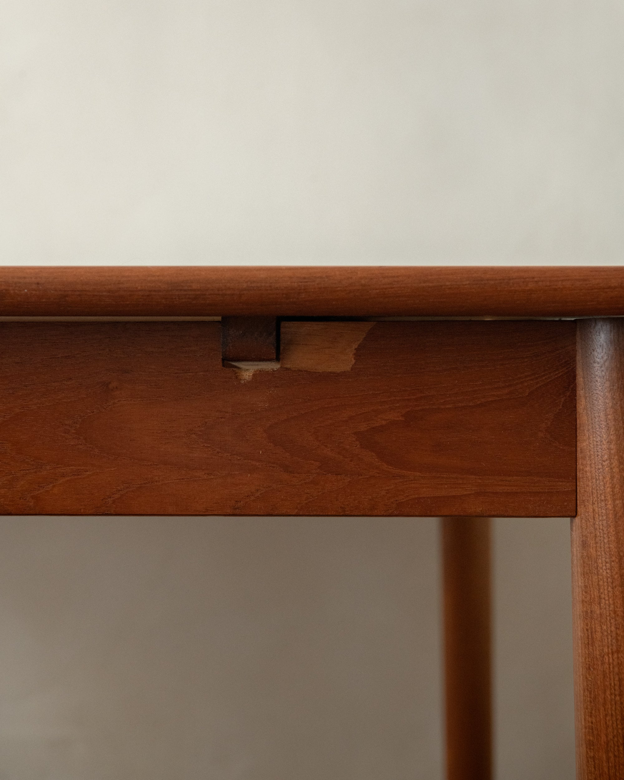 Danish Modern Teak Extendable Dining Table Model 24 by Ansager Møbler, 1960s