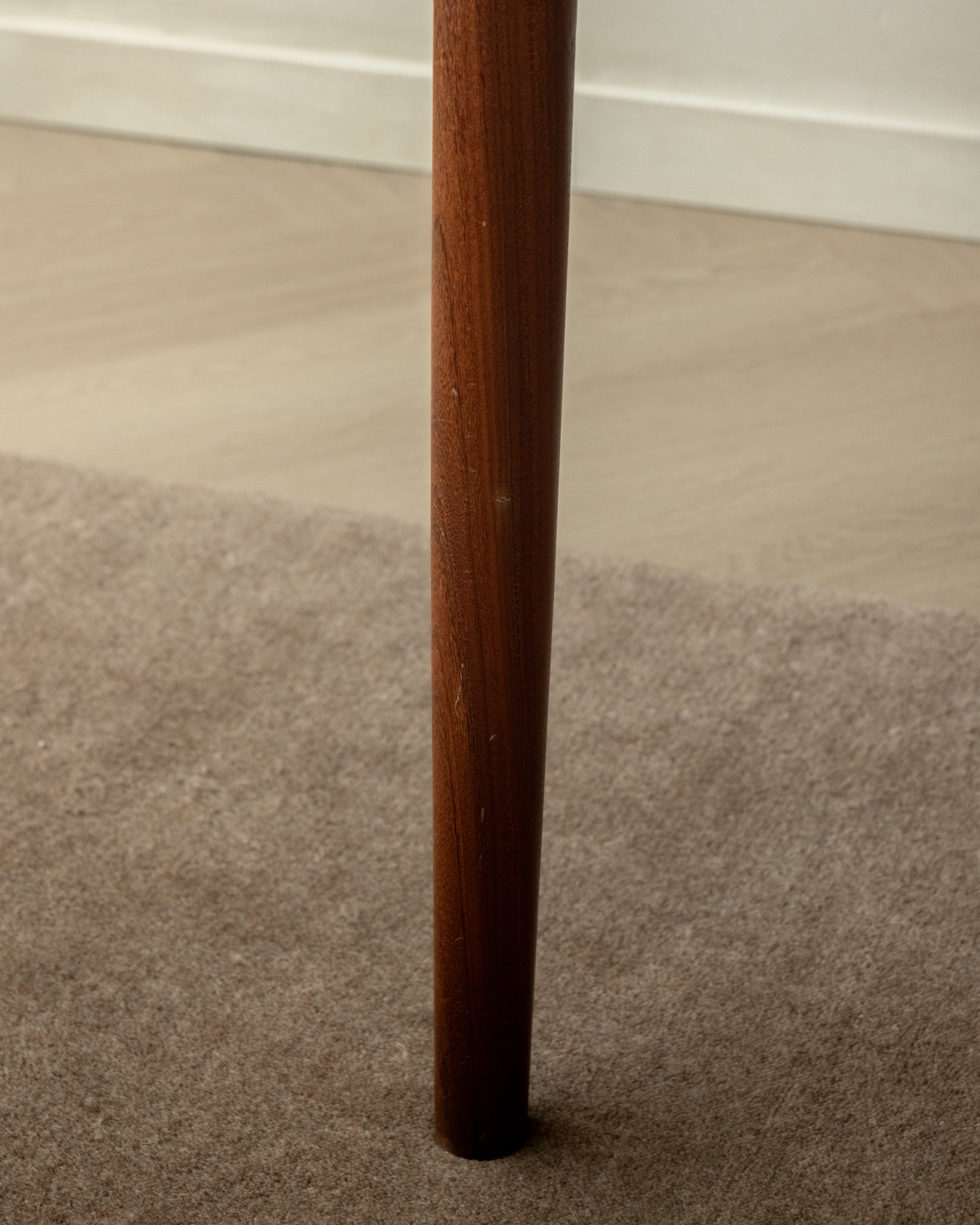 Danish Modern Teak Extendable Dining Table Model 24 by Ansager Møbler, 1960s