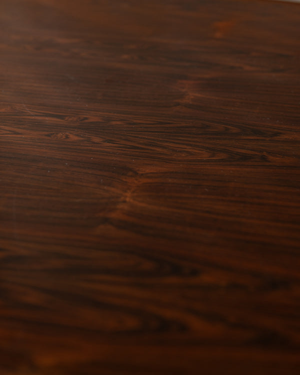 Mid Century Rosewood Round Coffee Table Model 283 by Johannes Andersen for CFC Silkeborg, 1960s