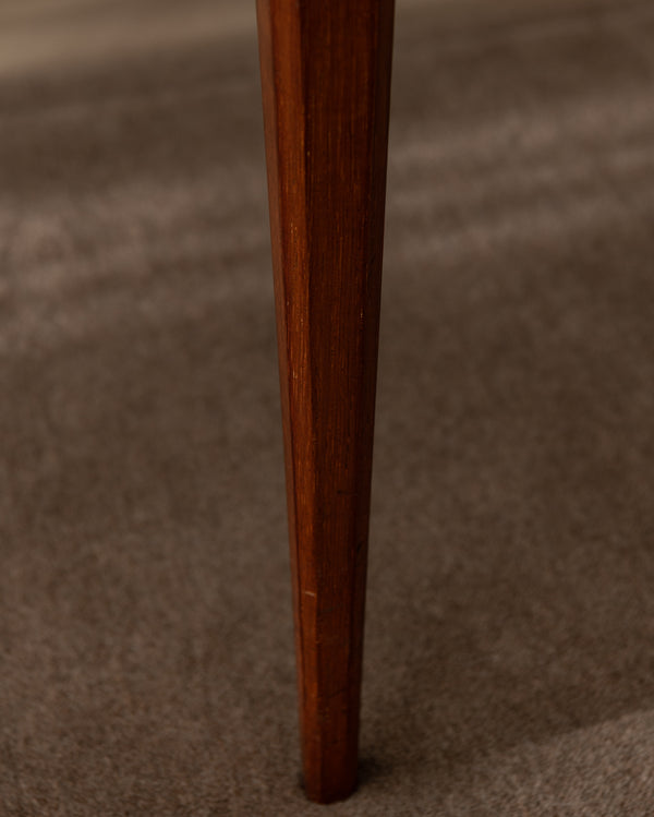 Mid Century Rosewood Round Coffee Table Model 283 by Johannes Andersen for CFC Silkeborg, 1960s