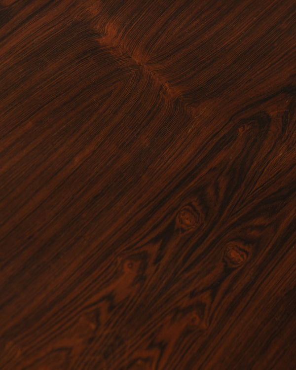 Mid Century Rosewood Round Coffee Table Model 283 by Johannes Andersen for CFC Silkeborg, 1960s