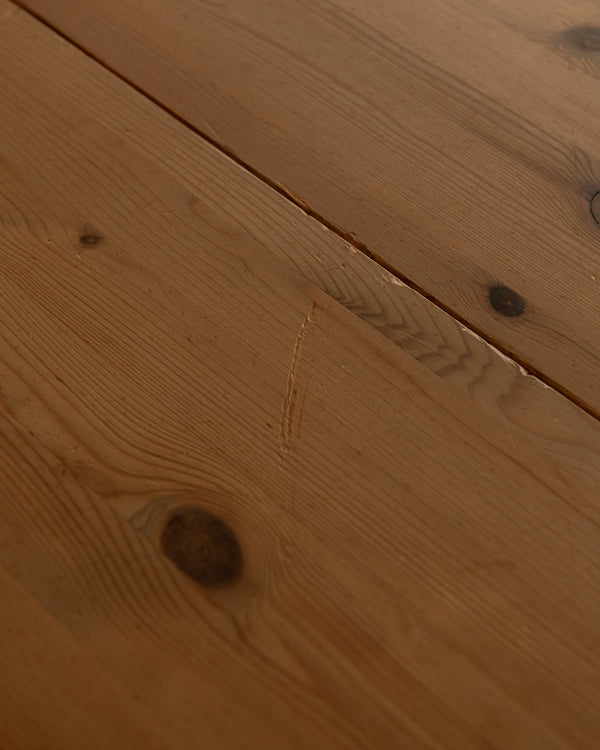 Danish Modern Pine Extendable Dining Table Modul Møbler, Vinderup A/S 1980s