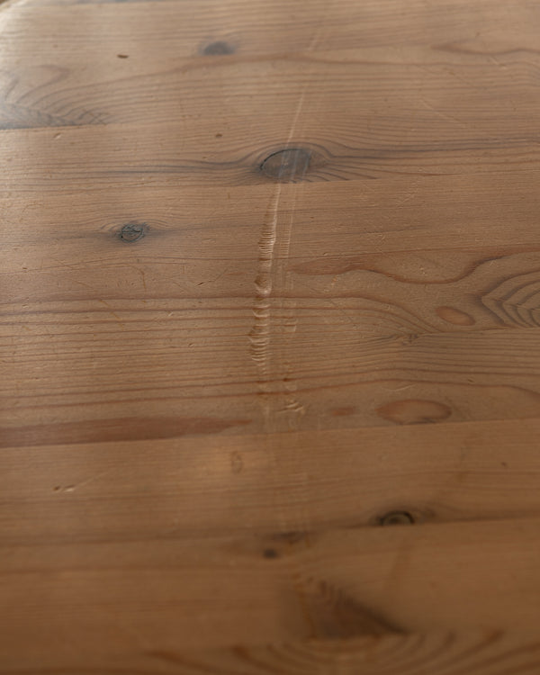 Danish Modern Pine Extendable Dining Table Modul Møbler, Vinderup A/S 1980s