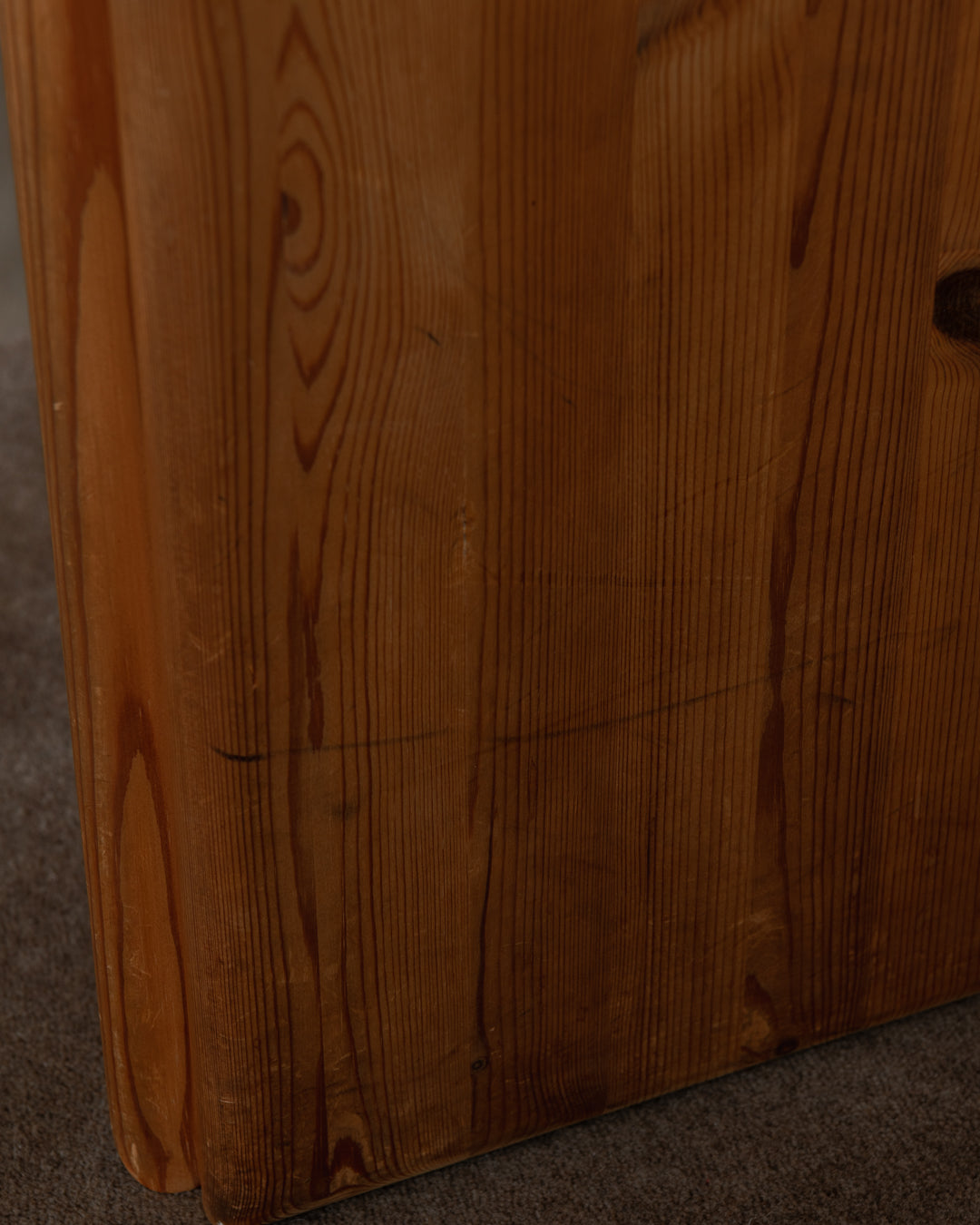 Danish Modern Pine Extendable Dining Table Modul Møbler, Vinderup A/S 1980s