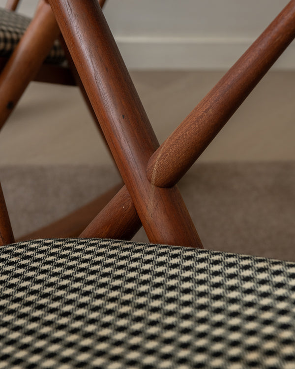 Danish Teak Rocking Chair Model 182 by Frank Reenskaug for Bramin, 1950s