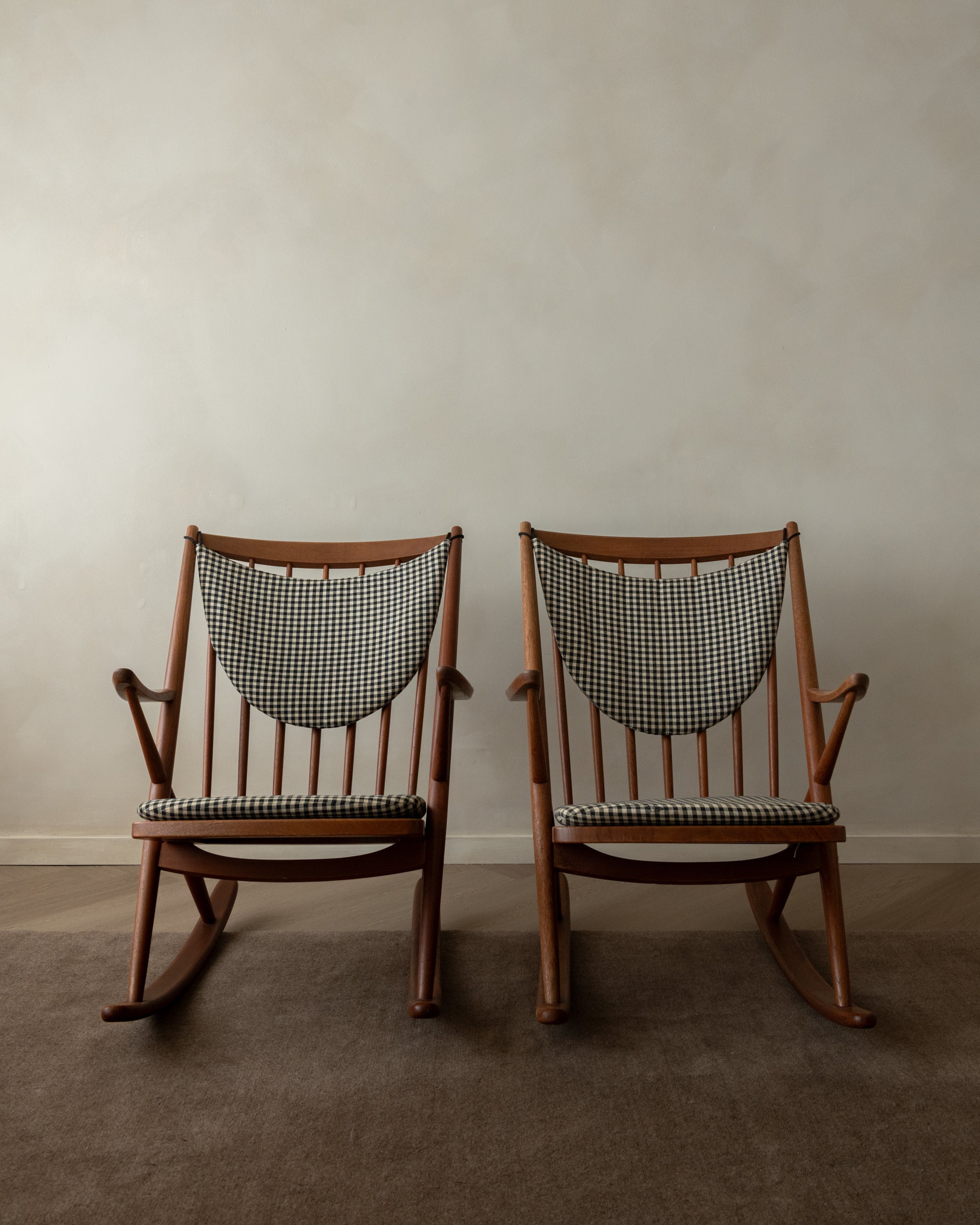 Danish Teak Rocking Chair Model 182 by Frank Reenskaug for Bramin, 1950s