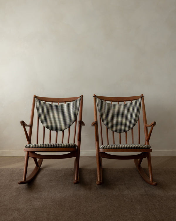 Danish Teak Rocking Chair Model 182 by Frank Reenskaug for Bramin, 1950s