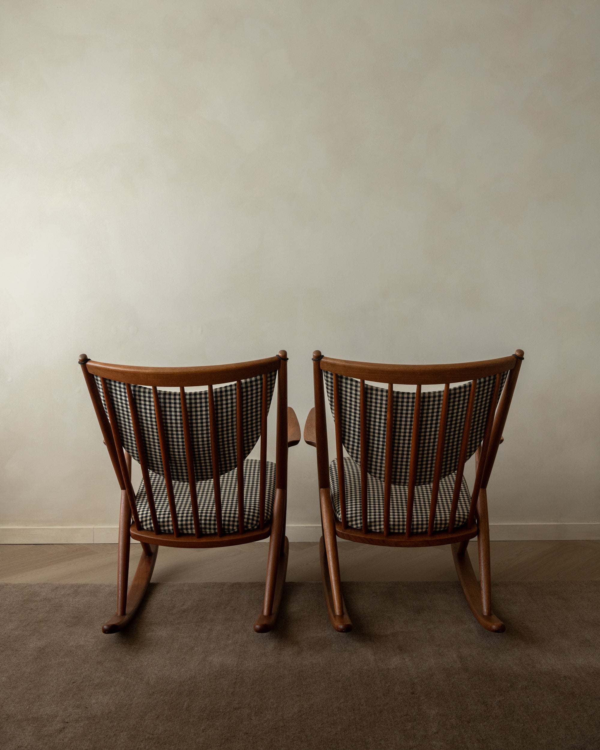 Danish Teak Rocking Chair Model 182 by Frank Reenskaug for Bramin, 1950s