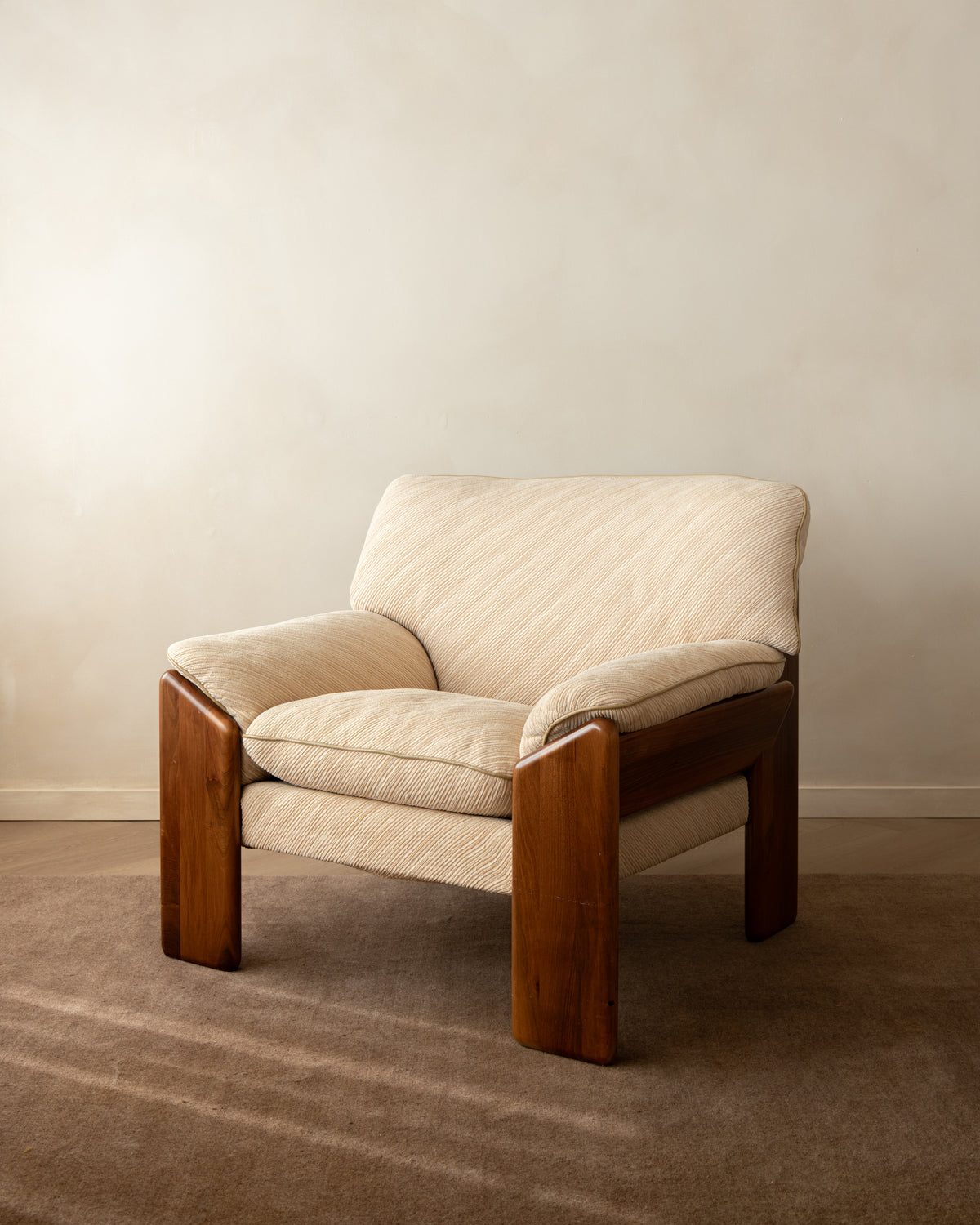 Sapporo Lounge Chair by Mario Marenco for Mobil Girgi, 1970s