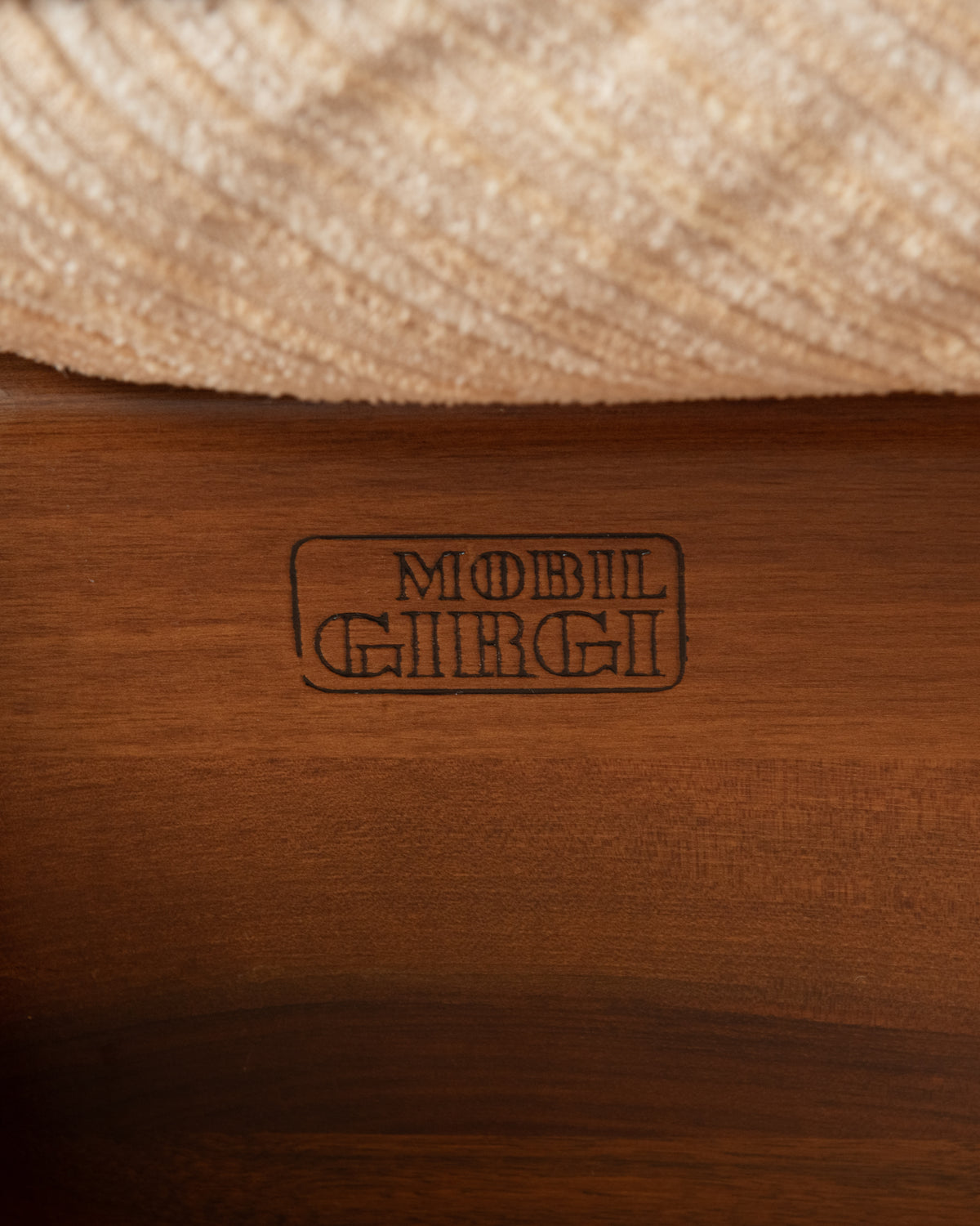 Sapporo Two-Seater Sofa by Mario Marenco for Mobil Girgi, 1970s