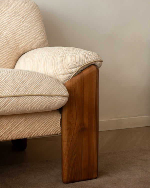 Sapporo Two-Seater Sofa by Mario Marenco for Mobil Girgi, 1970s