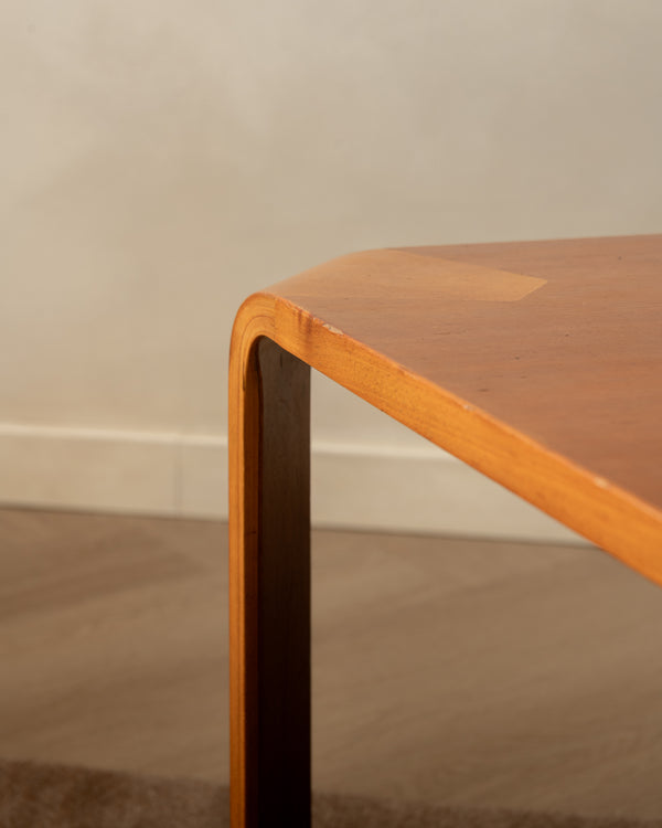 Japanese Bent Plywood T-2001 Coffee Table by Saburo Inui for Tendo Mokko, 1960s