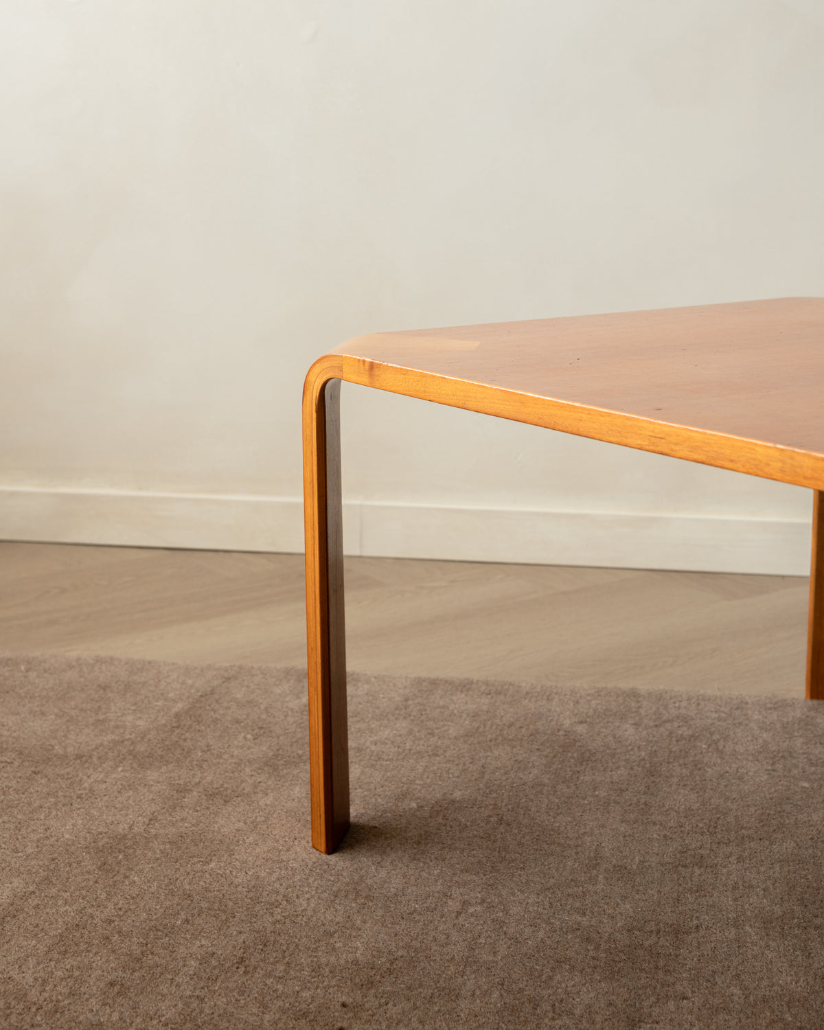 Japanese Bent Plywood T-2001 Coffee Table by Saburo Inui for Tendo Mokko, 1960s