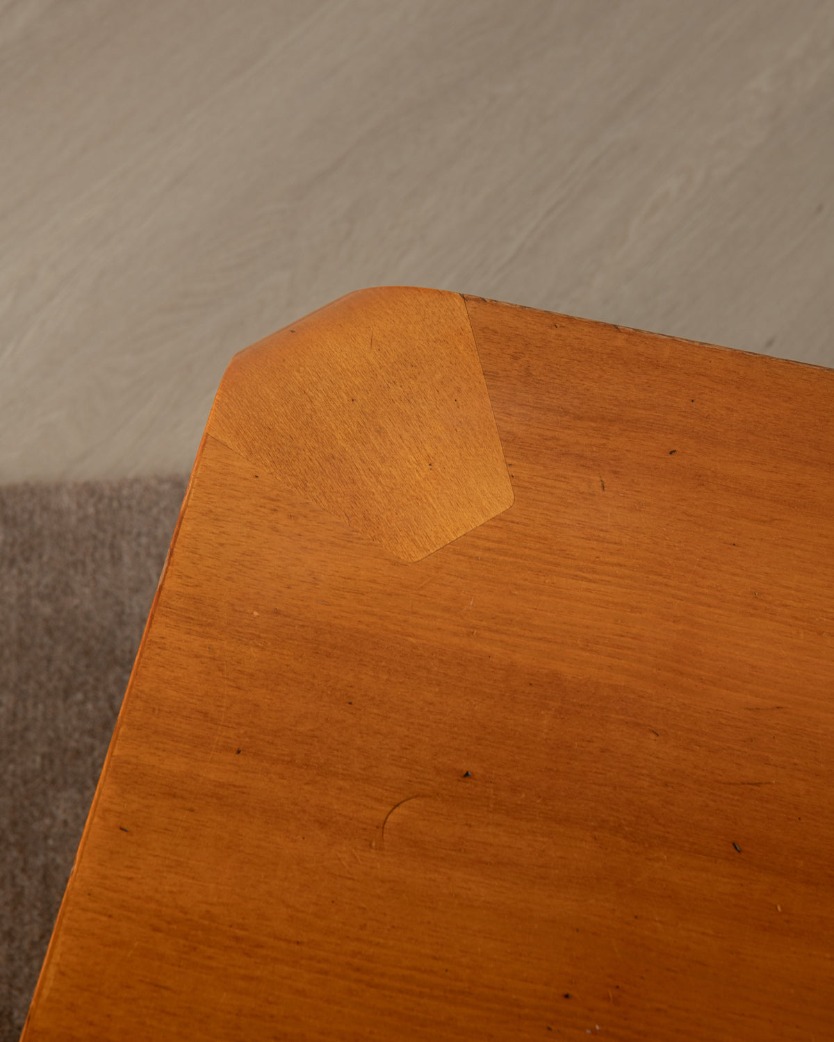 Japanese Bent Plywood T-2001 Coffee Table by Saburo Inui for Tendo Mokko, 1960s
