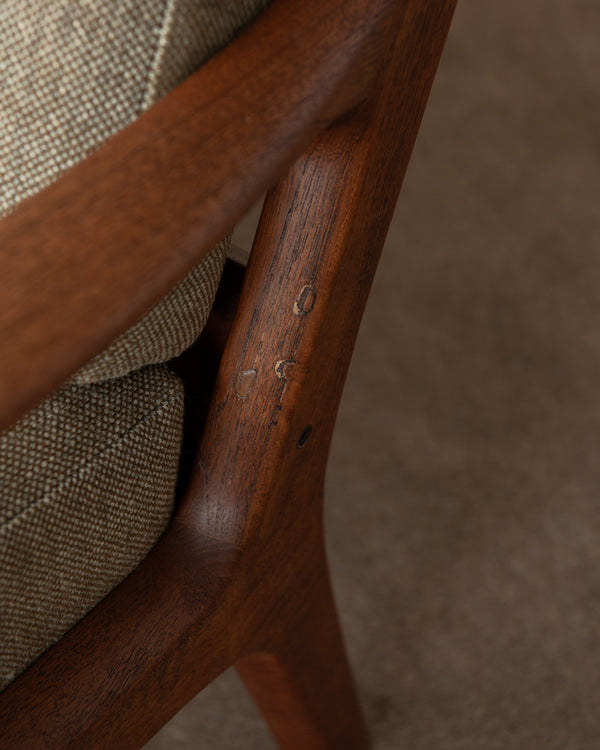 Mid Century Modern Teak Two-Seater Sofa Senator by Ole Wanscher for Cado, 1960s