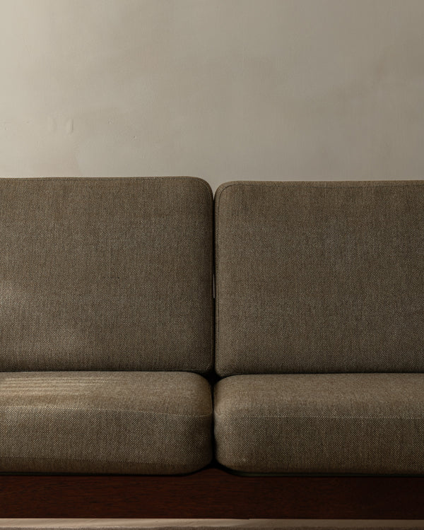 Mid Century Modern Teak Two-Seater Sofa Senator by Ole Wanscher for Cado, 1960s