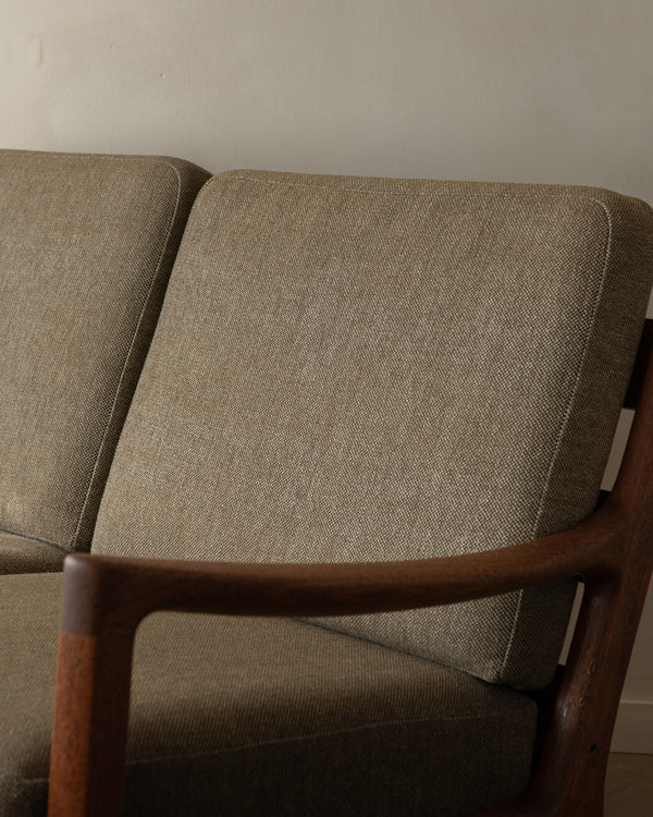 Mid Century Modern Teak Two-Seater Sofa Senator by Ole Wanscher for Cado, 1960s