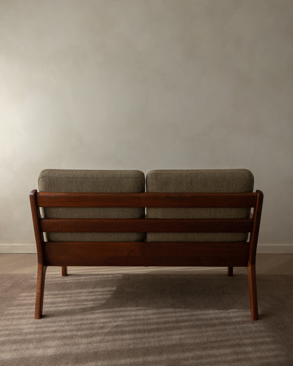 Mid Century Modern Teak Two-Seater Sofa Senator by Ole Wanscher for Cado, 1960s