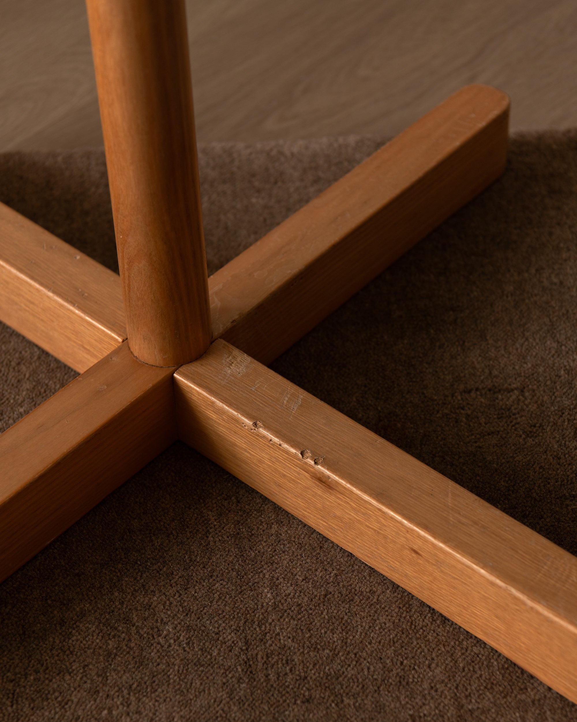 Vintage Mid Century Wooden Coat Rack by Hank Loewenstein, Italy, 1970s